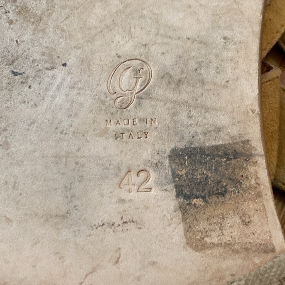 M. Gemi Women’s Yellow Sandals Size 42 - Picture 6 of 7